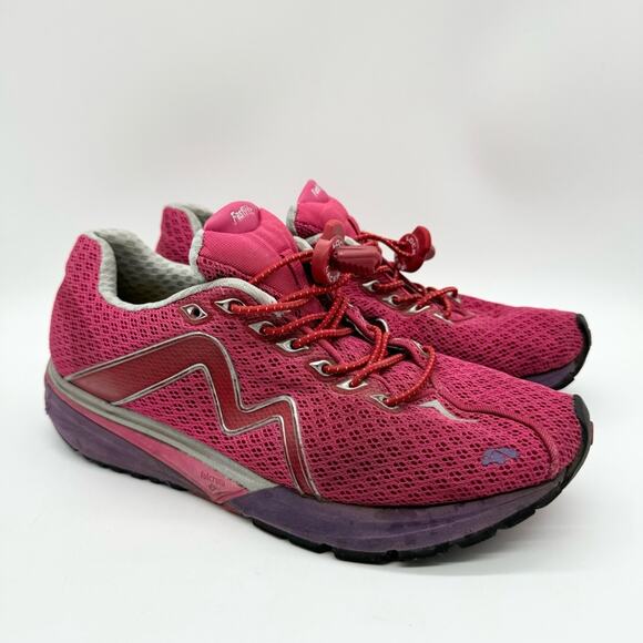 Karhu Fast Fulcrum Ride Running Athletic Comfort Racing Shoes Pink/Purple Size 7 - Picture 1 of 11